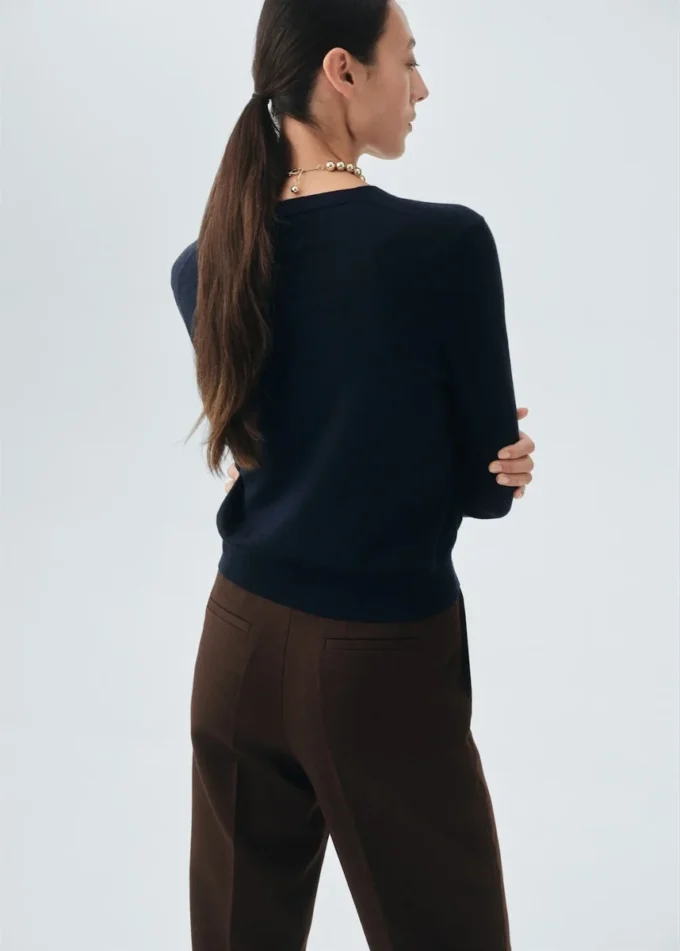 Cardigan 100 % laine mérinos
