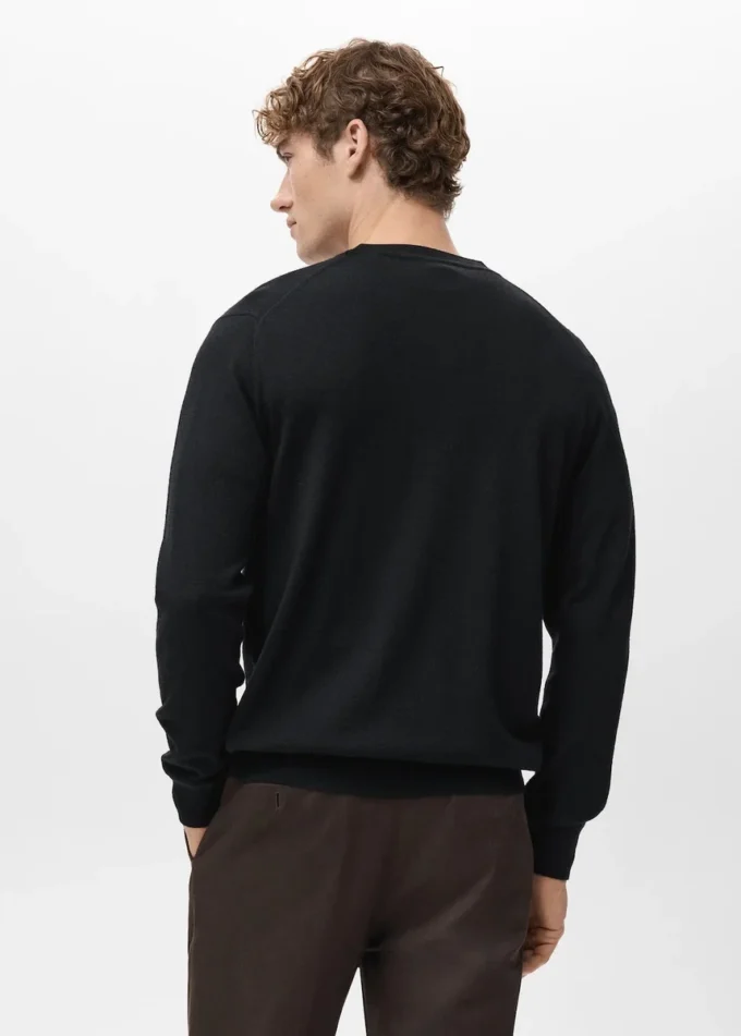 Cardigan 100 % laine mérinos