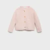 Cardigan boutonné en tricot