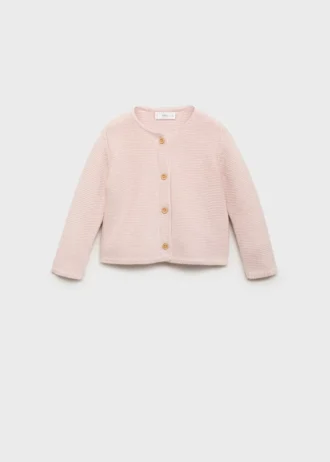 Cardigan boutonné en tricot