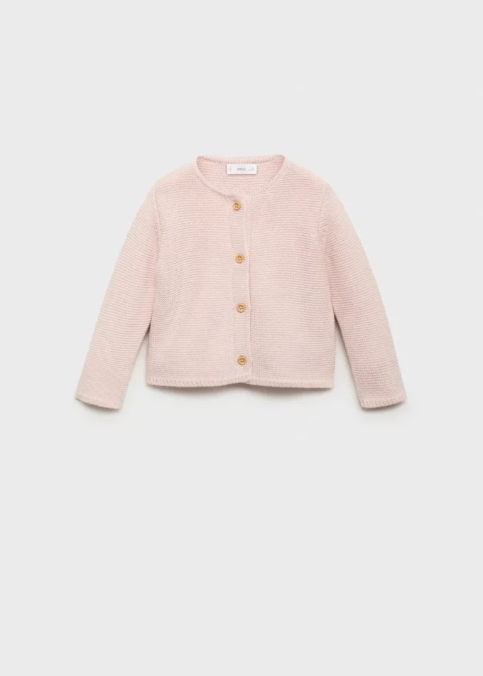 Cardigan boutonné en tricot