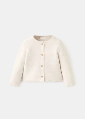 Cardigan boutonné en tricot