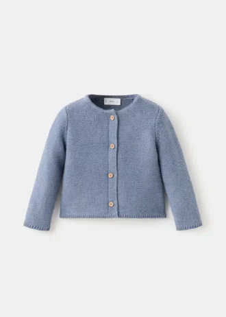 Cardigan boutonné en tricot