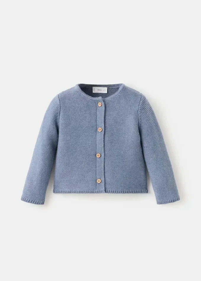 Cardigan boutonné en tricot