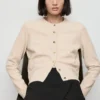Cardigan boutonné en tricot