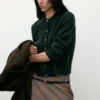 Cardigan boutonné en tricot