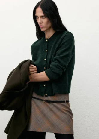 Cardigan boutonné en tricot