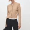 Cardigan boutonné en tricot