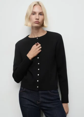 Cardigan boutonné en tricot