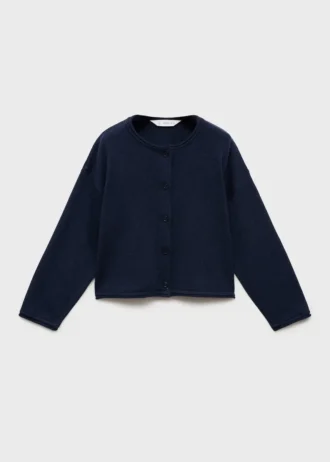 Cardigan boutonné en tricot