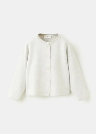 Cardigan boutonné en tricot