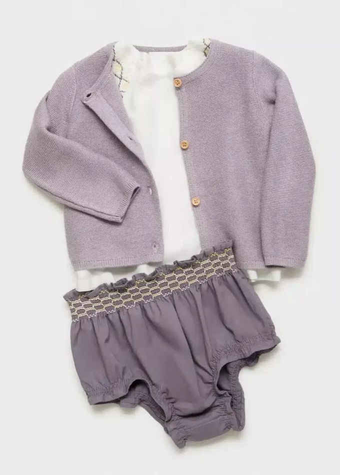 Cardigan boutonné en tricot