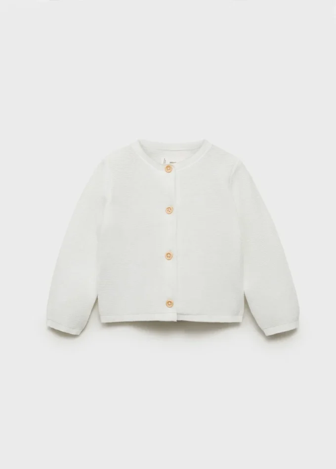 Cardigan boutonné en tricot