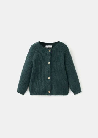 Cardigan boutonné en tricot