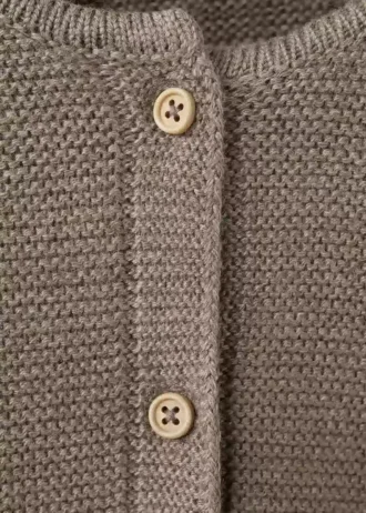 Cardigan boutonné en tricot