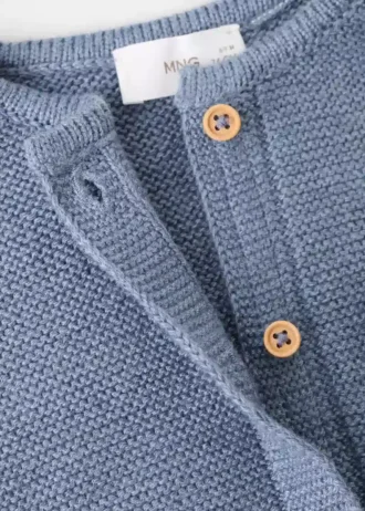 Cardigan boutonné en tricot