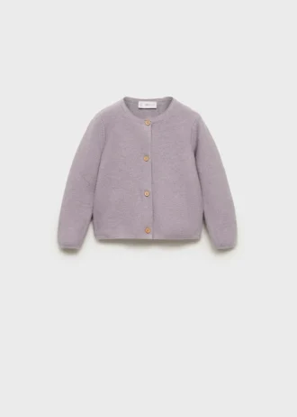 Cardigan boutonné en tricot
