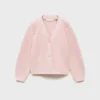 Cardigan boutonné en tricot