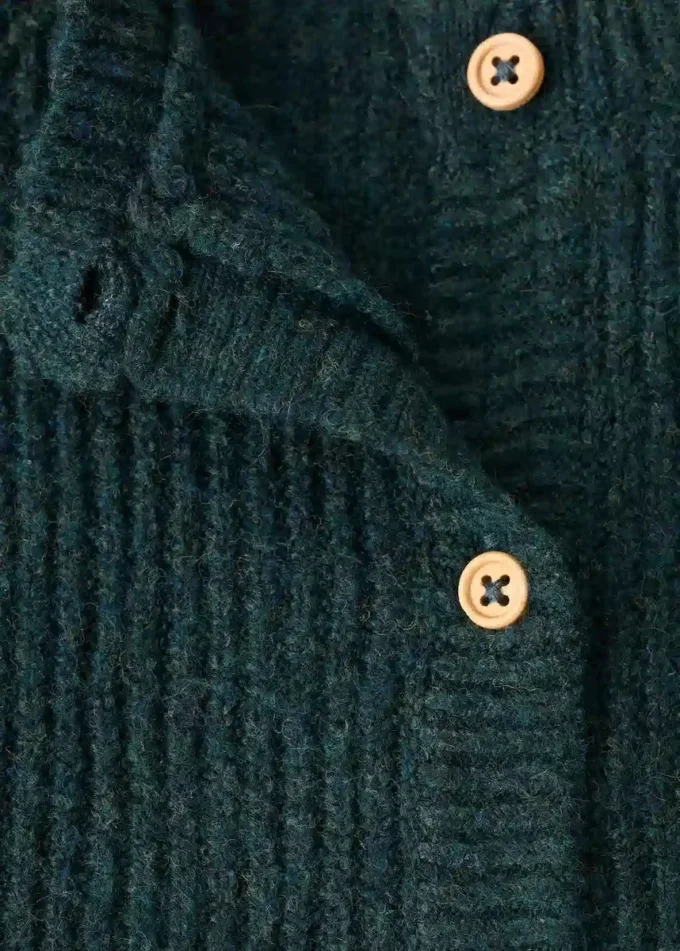 Cardigan boutonné en tricot