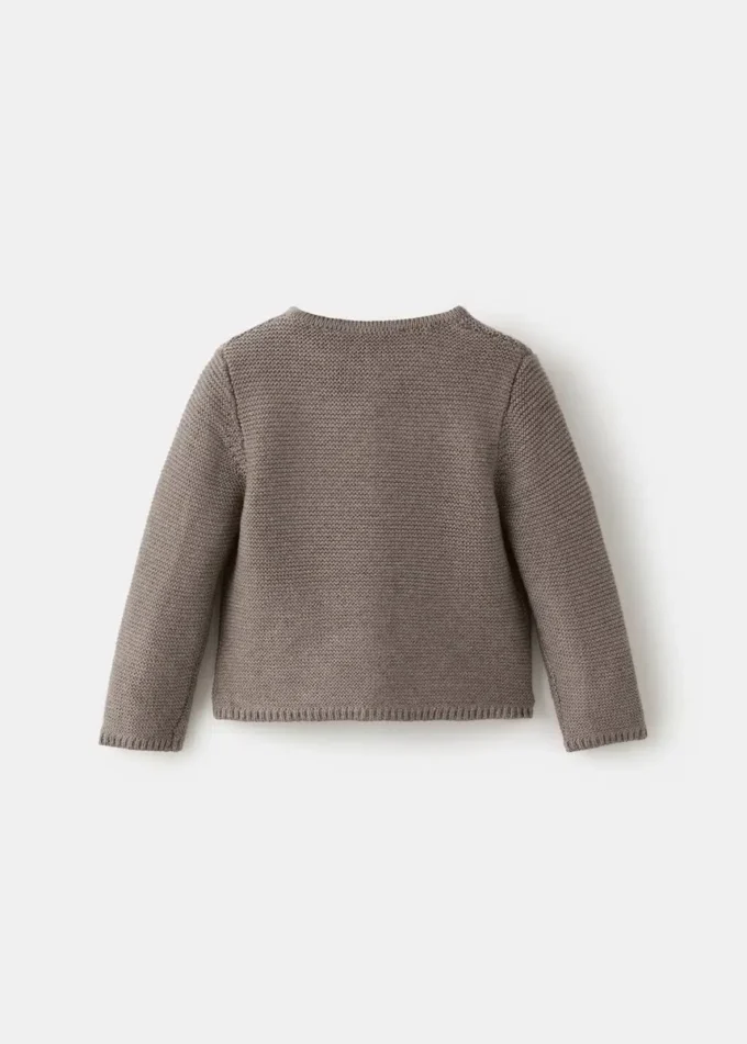 Cardigan boutonné en tricot