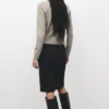 Cardigan boutonné en tricot