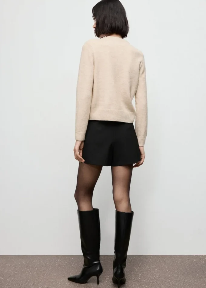 Cardigan boutonné en tricot
