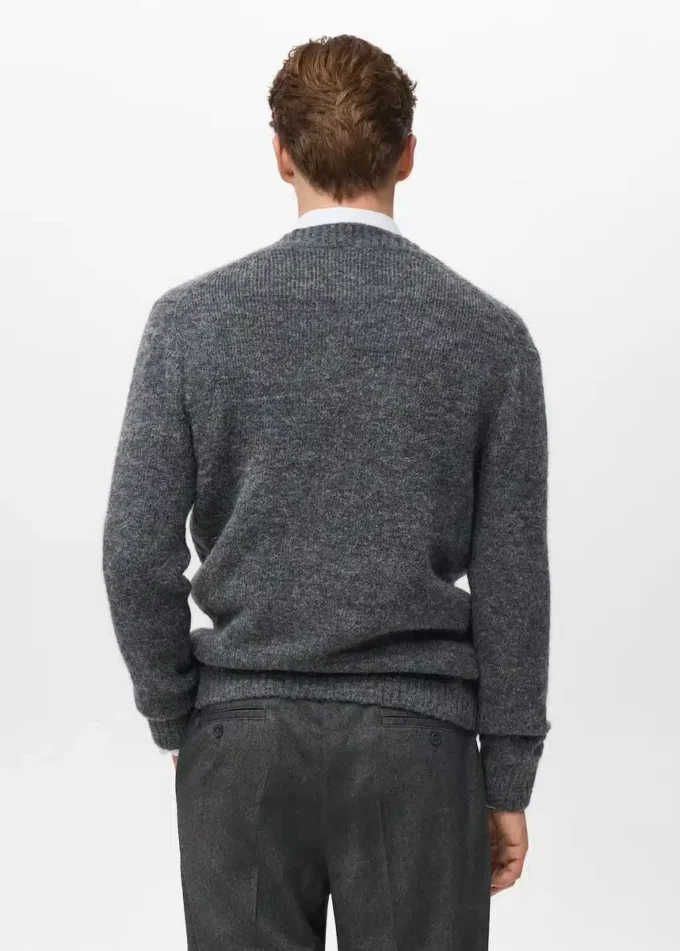 Cardigan boutonné en tricot