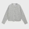 Cardigan boutonné en tricot
