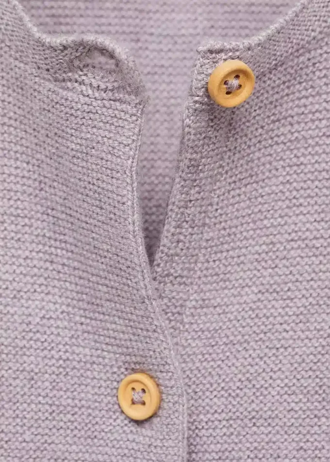 Cardigan boutonné en tricot