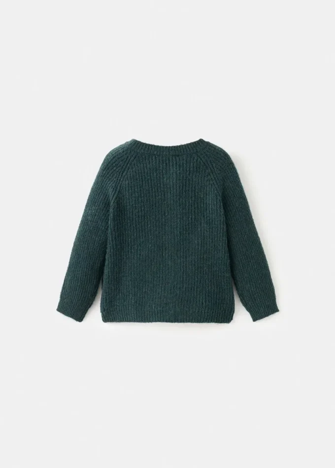Cardigan boutonné en tricot