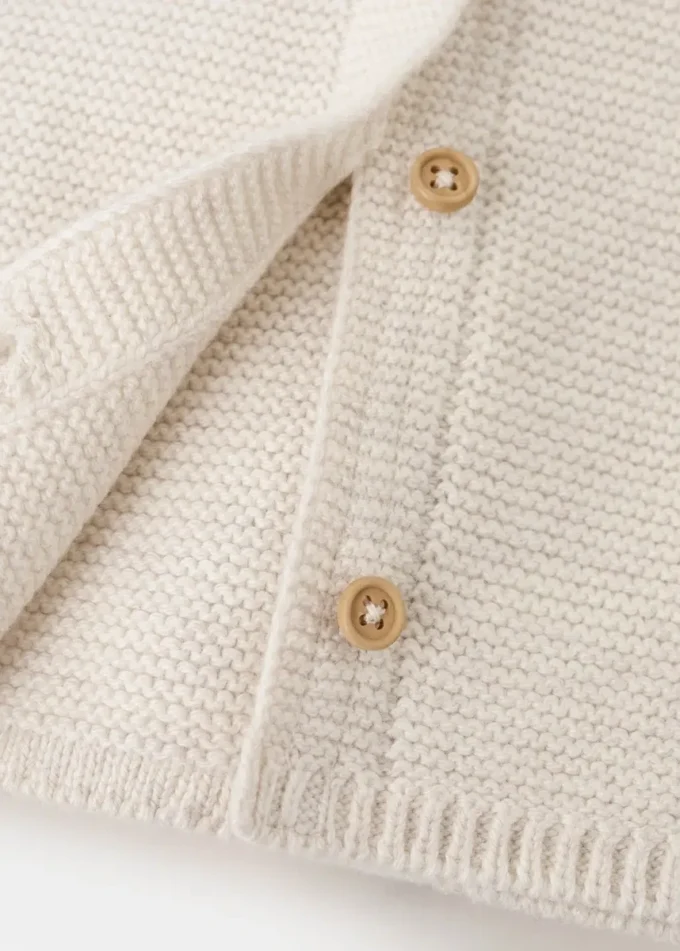 Cardigan boutonné en tricot