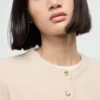 Cardigan boutonné en tricot