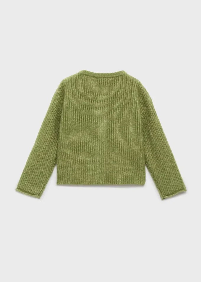 Cardigan boutonné en tricot
