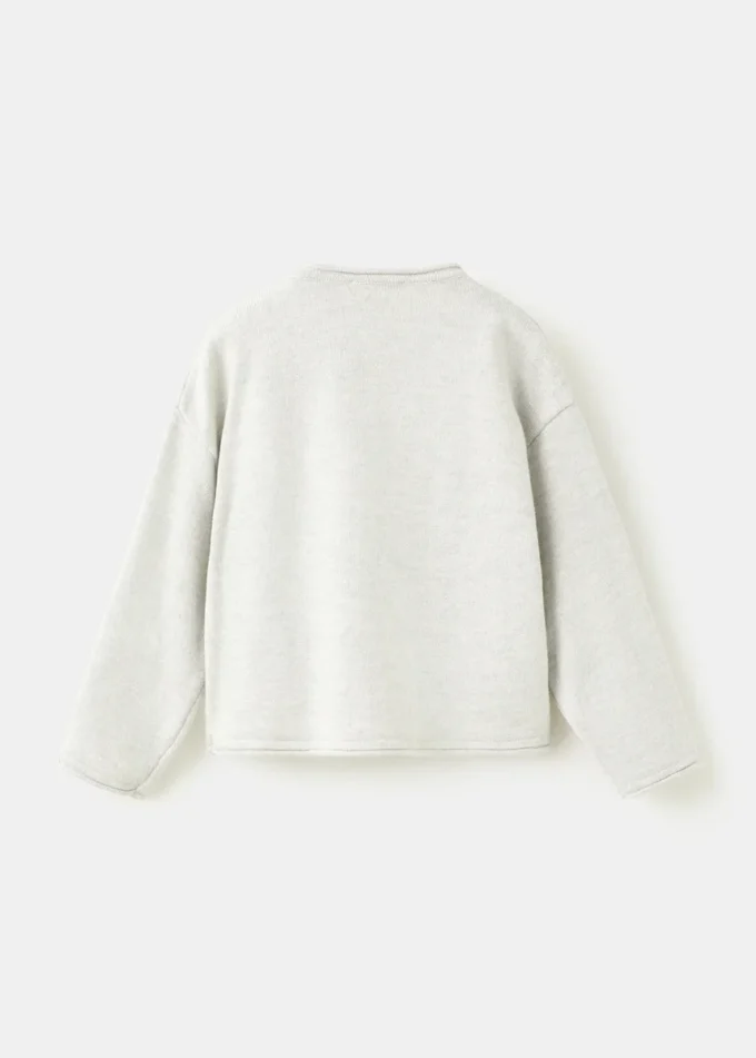 Cardigan boutonné en tricot