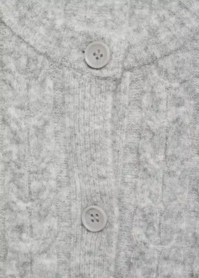 Cardigan boutonné en tricot