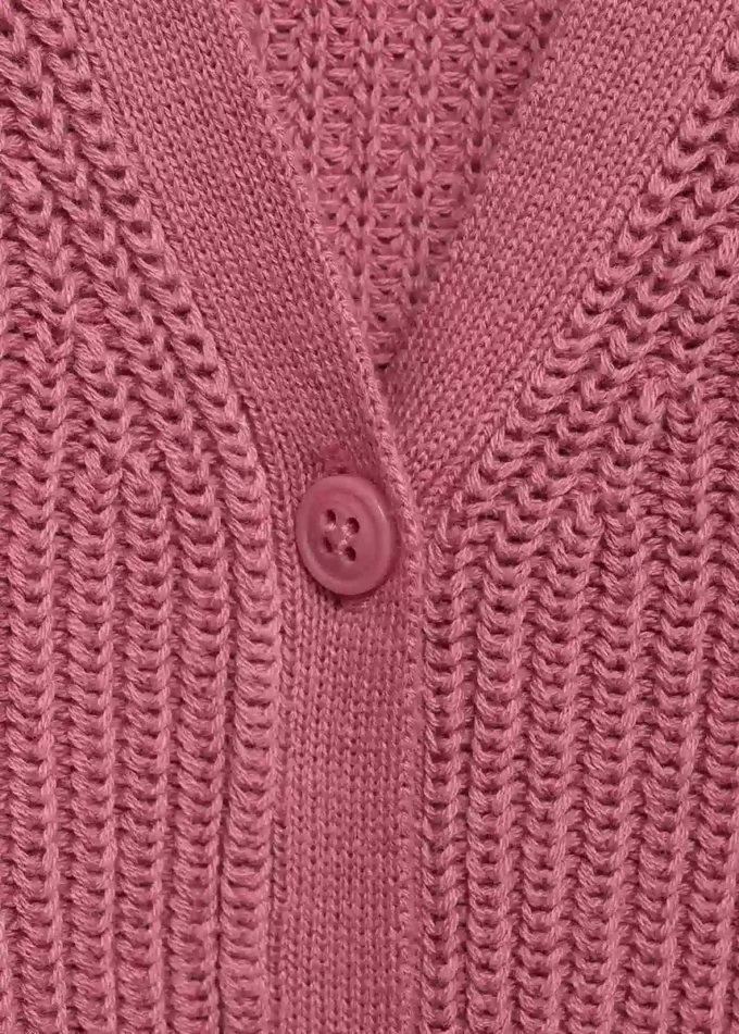 Cardigan boutonné en tricot