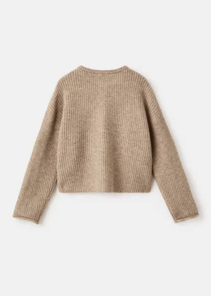 Cardigan boutonné en tricot