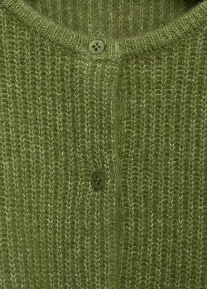 Cardigan boutonné en tricot