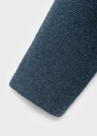 Cardigan à capuche en maille