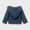 Cardigan à capuche en maille