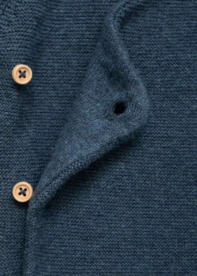 Cardigan à capuche en maille