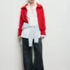 Cardigan à col chemise