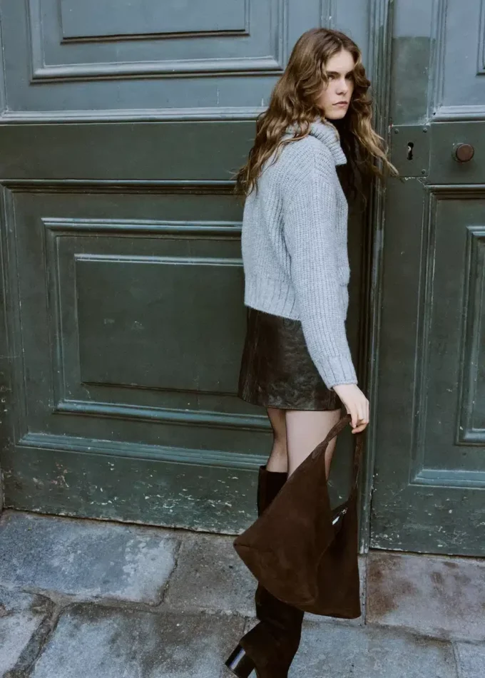 Cardigan à col châle