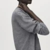 Cardigan à col en V avec poches