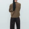Cardigan à col en V avec poches