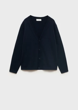 Cardigan en coton mélangé