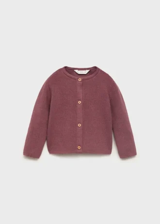 Cardigan en coton mélangé