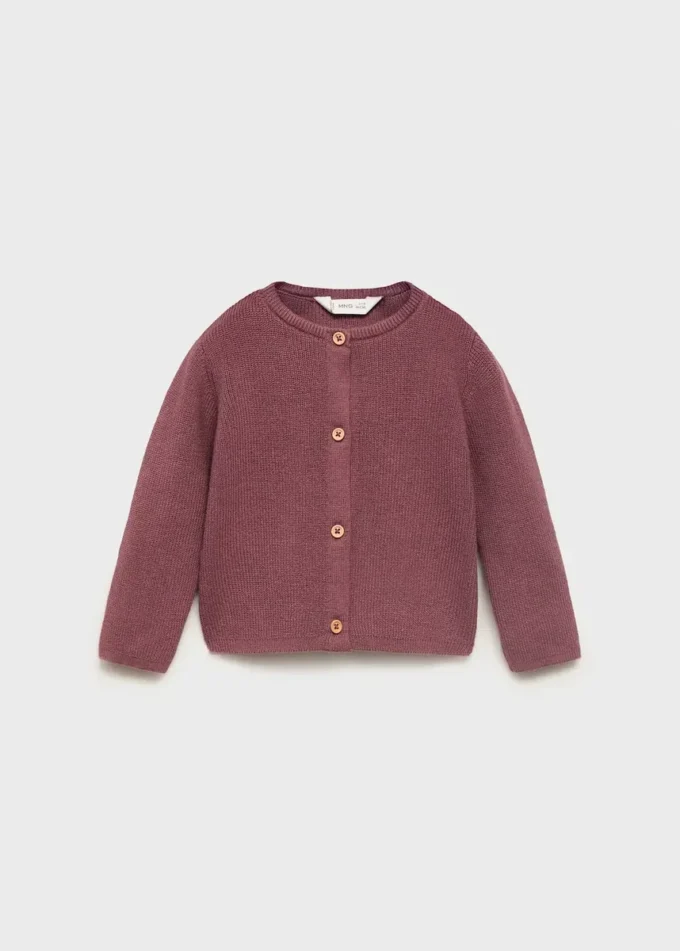 Cardigan en coton mélangé