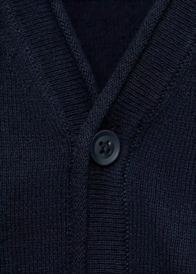Cardigan en coton mélangé