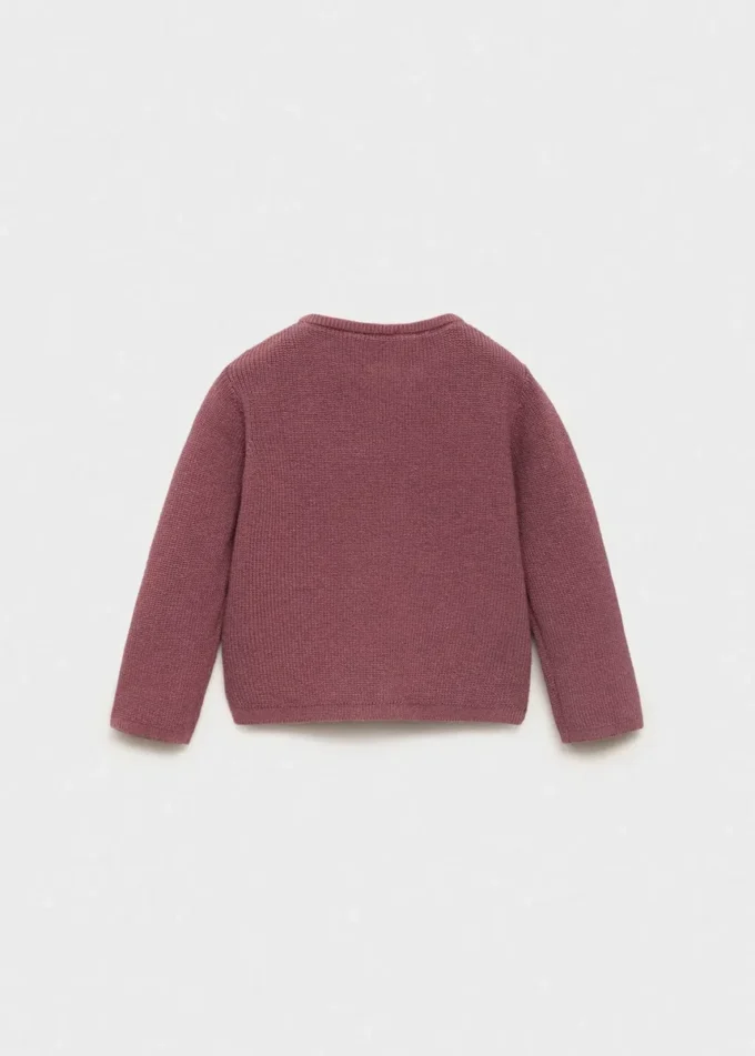 Cardigan en coton mélangé